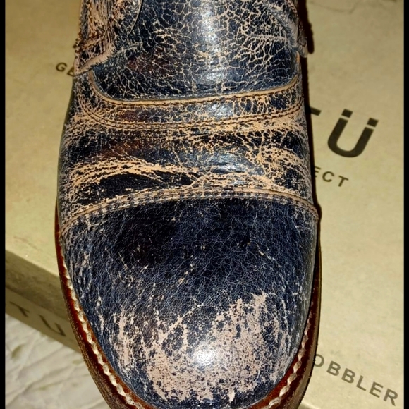 BED STU BROWN DISTRESSED COBBLER SERIES BOOT. - Picture 7 of 14